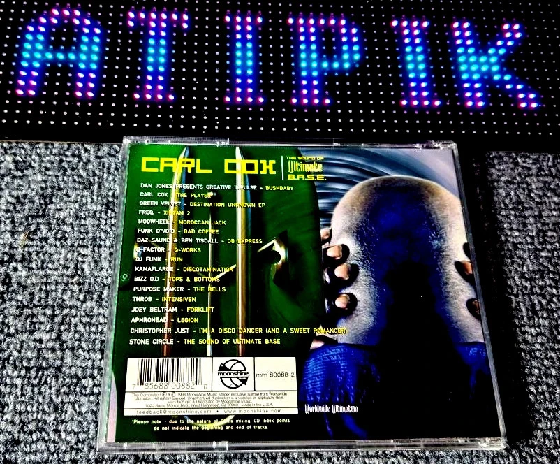 📀Carl Cox - El Sonido de la Base Definitiva - CD Ultra Raro y de Culto 🔥 – photo 2